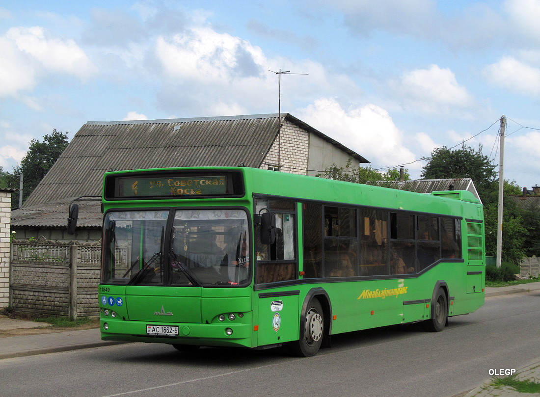 Минская область, МАЗ-103.486 № 11849 Минская область, МАЗ-103.486 № 11849