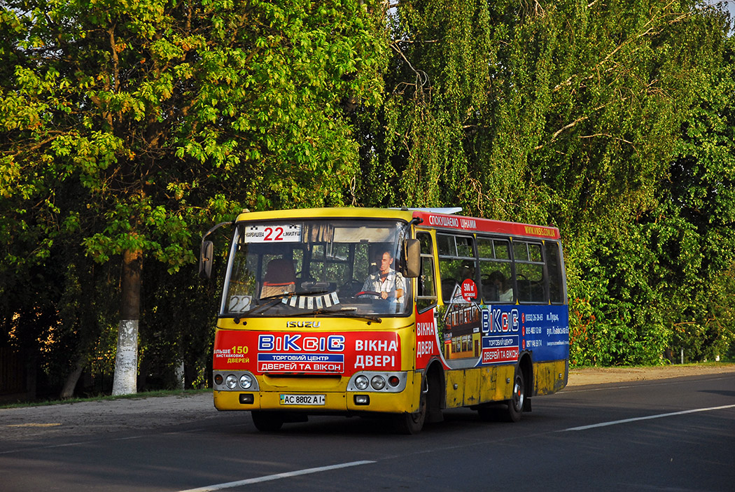 Волынская область, Богдан А09202 № AC 8802 AI