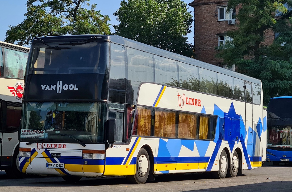 Тернопольская область, Van Hool TD927 Astromega № BO 6115 BX