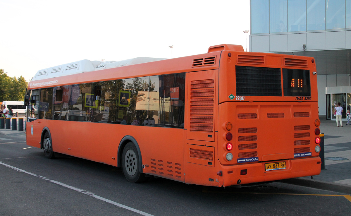 Нижегородская область, ЛиАЗ-5292.67 (CNG) № 21587
