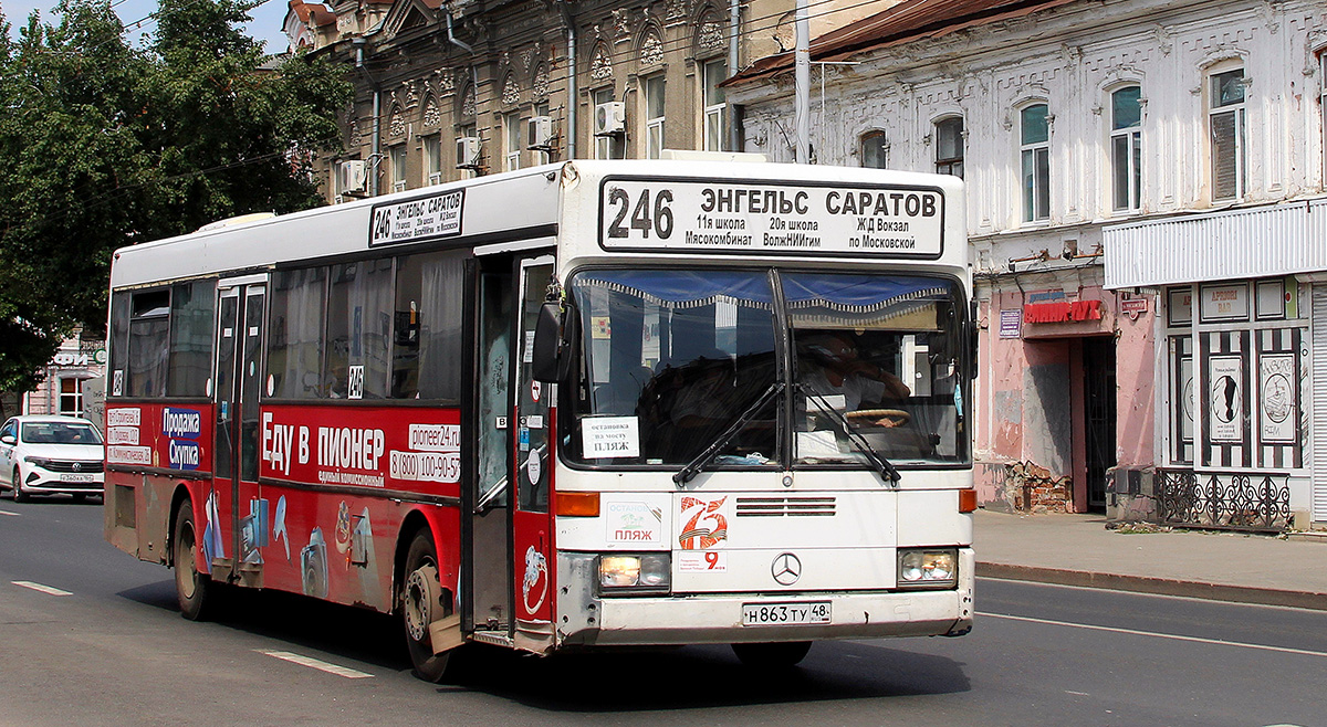 Саратовская область, Mercedes-Benz O405 № Н 863 ТУ 48