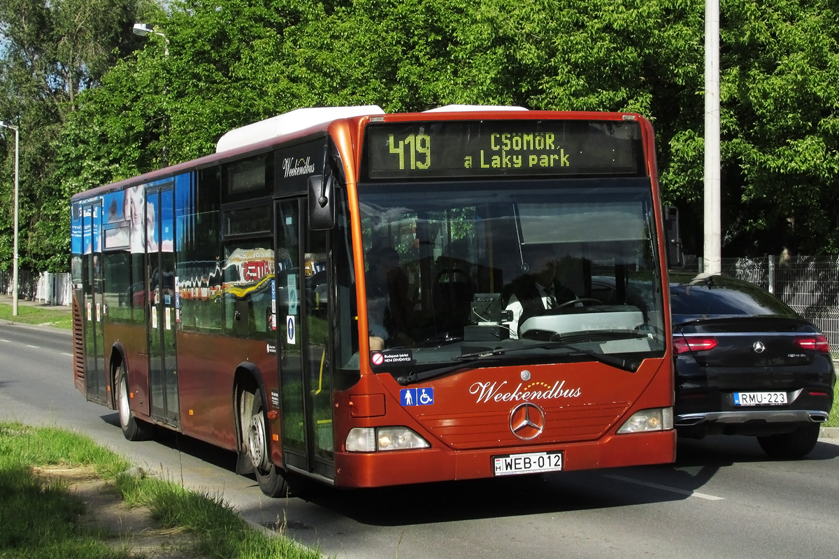 Венгрия, Mercedes-Benz O530 Citaro № WEB-012