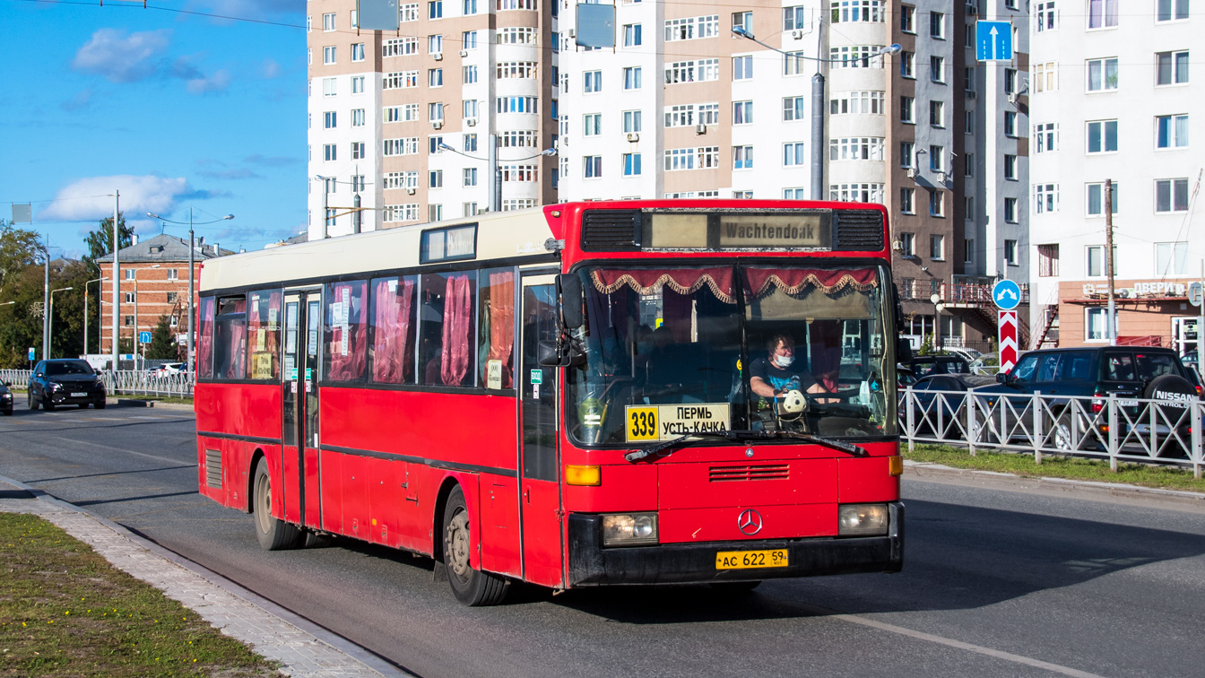 Пермский край, Mercedes-Benz O407 № АС 622 59