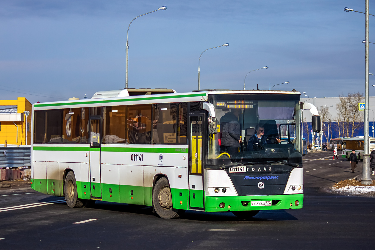 Москва, ГолАЗ-525110-10 "Вояж" № 011141