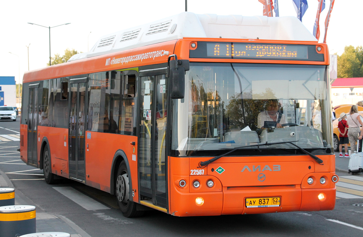 Нижегородская область, ЛиАЗ-5292.67 (CNG) № 21587