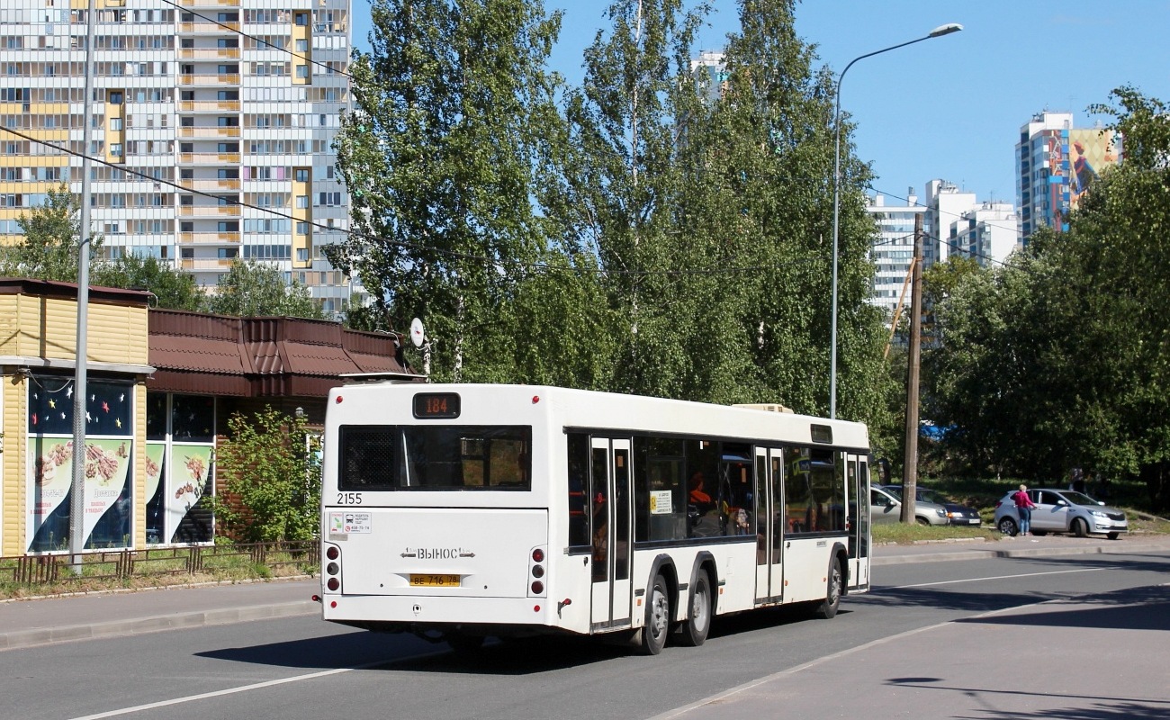 Санкт-Петербург, МАЗ-107.466 № 2155