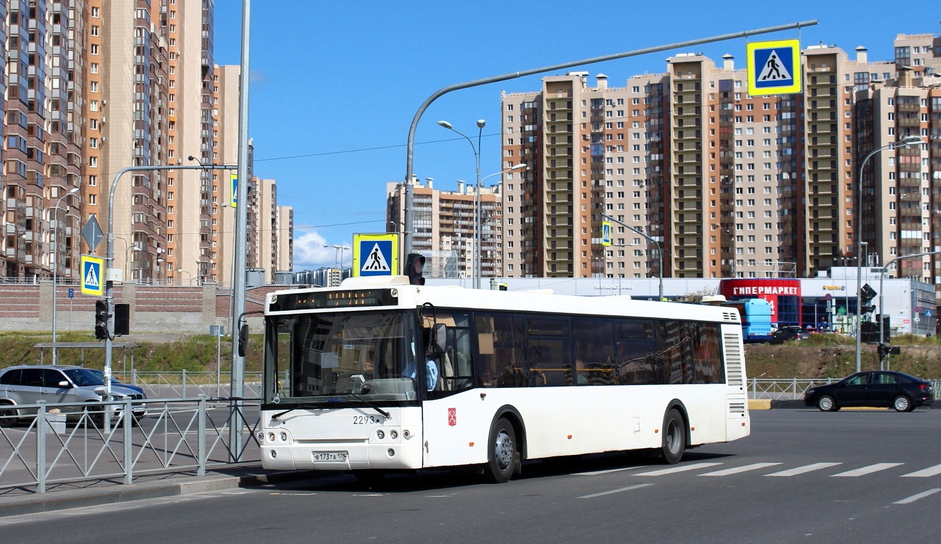 Санкт-Петербург, ЛиАЗ-5292.60 № 2293