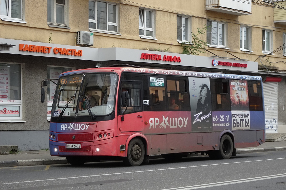 Ярославская область, ПАЗ-320414-04 "Вектор" (1-2) № 3184