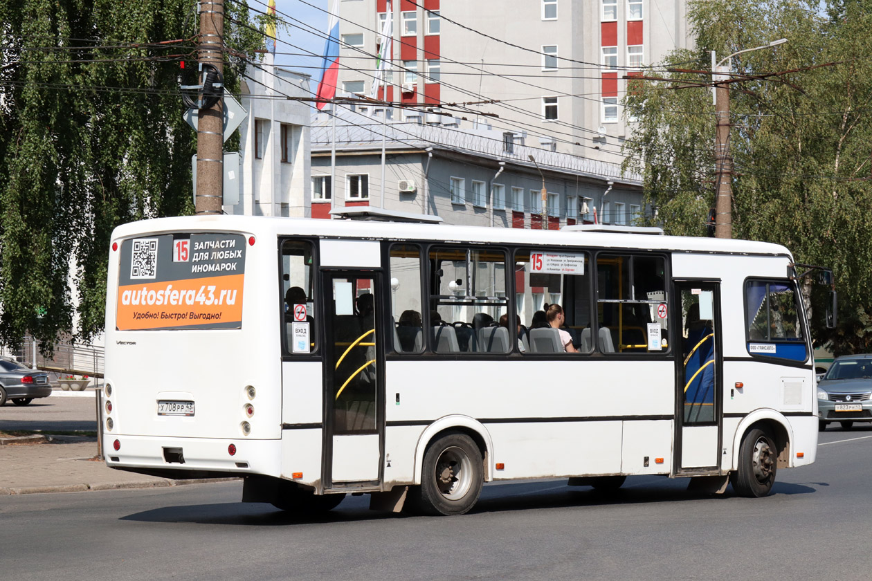 Кировская область, ПАЗ-320412-04 "Вектор" № Х 708 РР 43