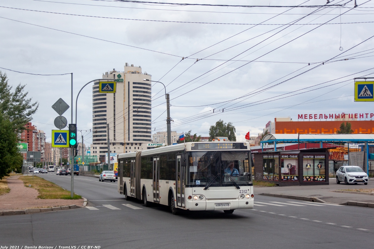 Санкт-Петербург, ЛиАЗ-6213.20 № 2312