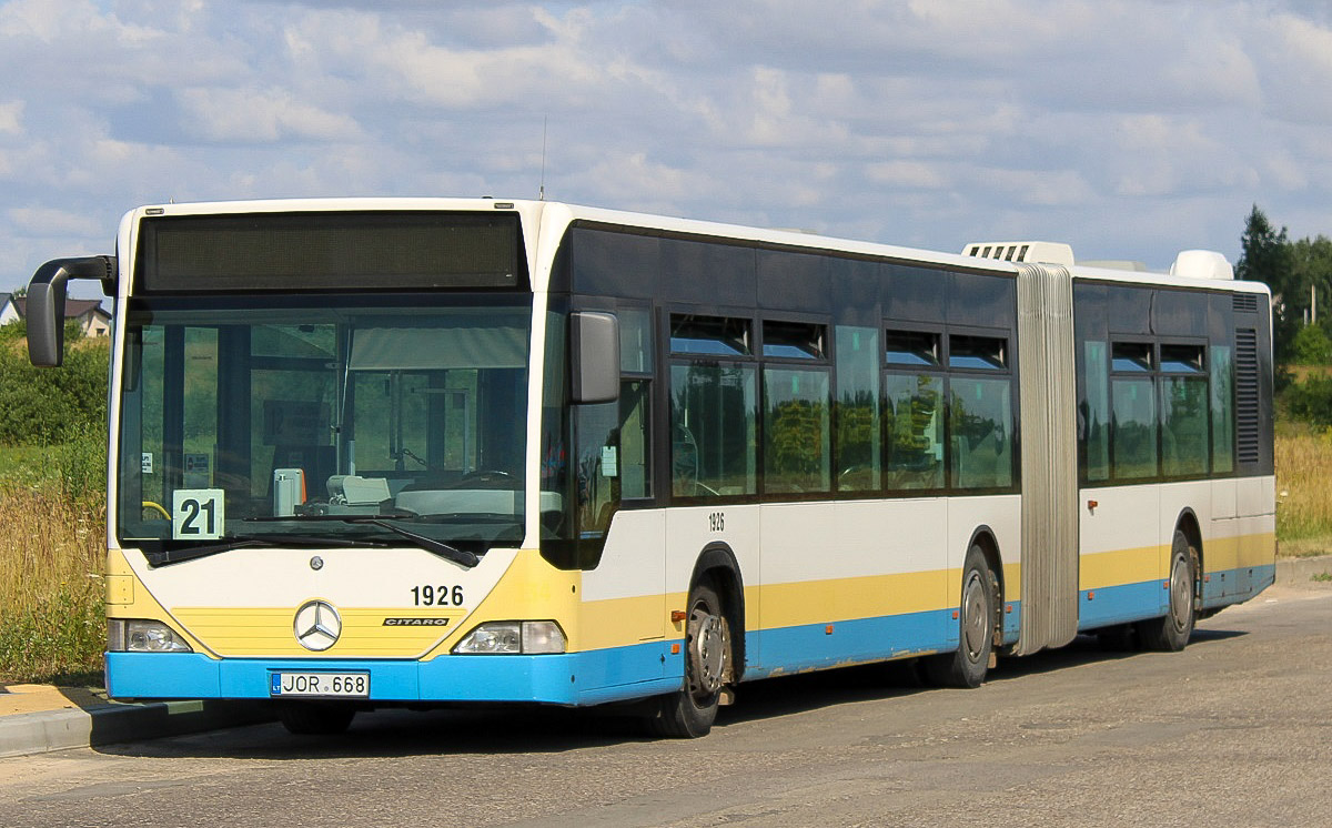 Lietuva, Mercedes-Benz O530G Citaro G Nr. 1926