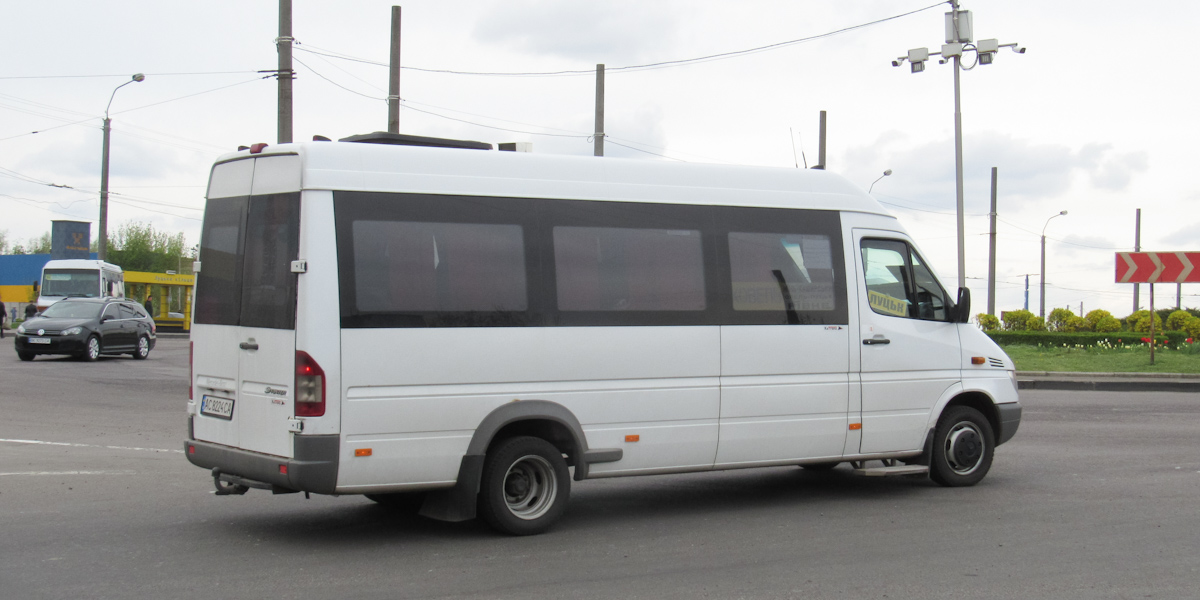 Волынская область, Mercedes-Benz Sprinter W904 413CDI № AC 8224 CA