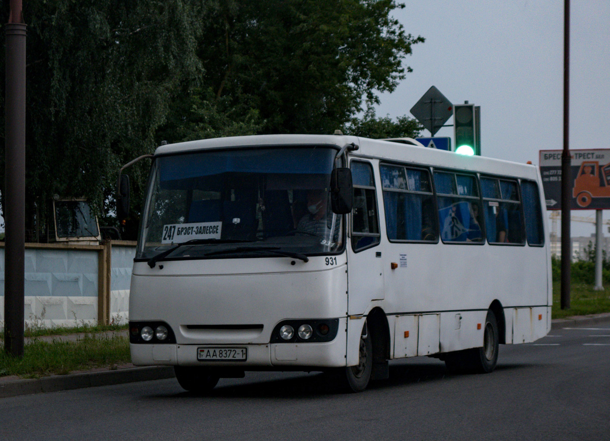 Брестская область, ГАРЗ А09212 "Радимич" № 931