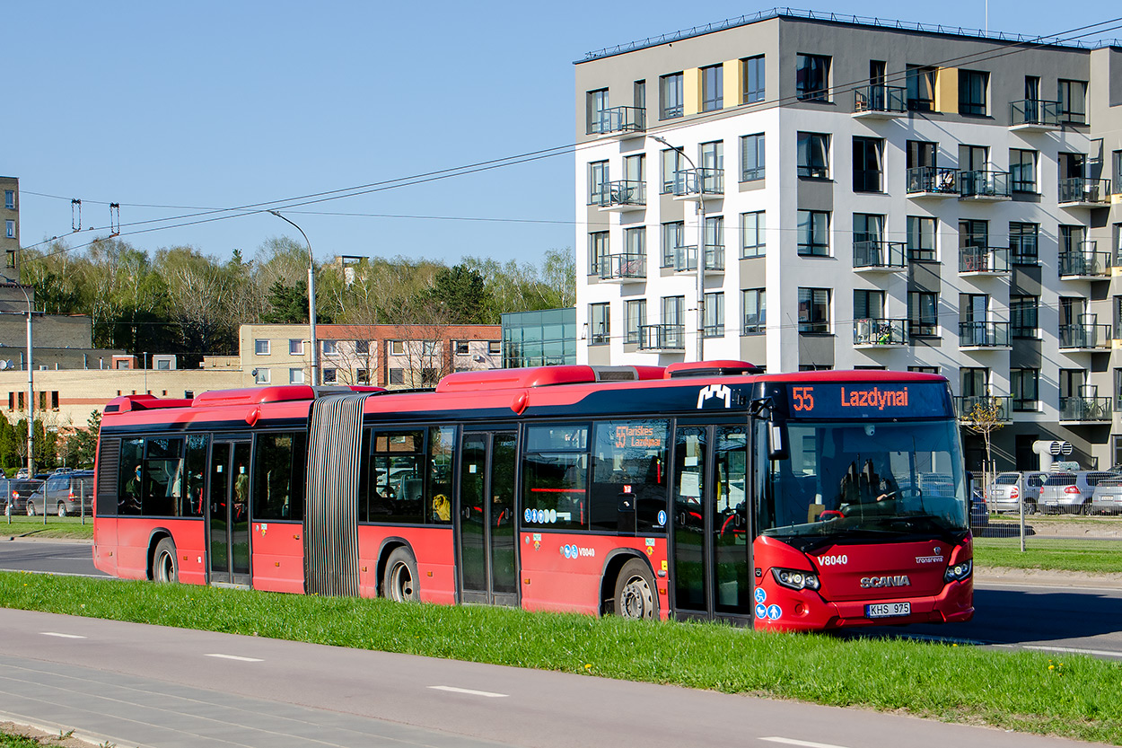 Литва, Scania Citywide LFA № V8040