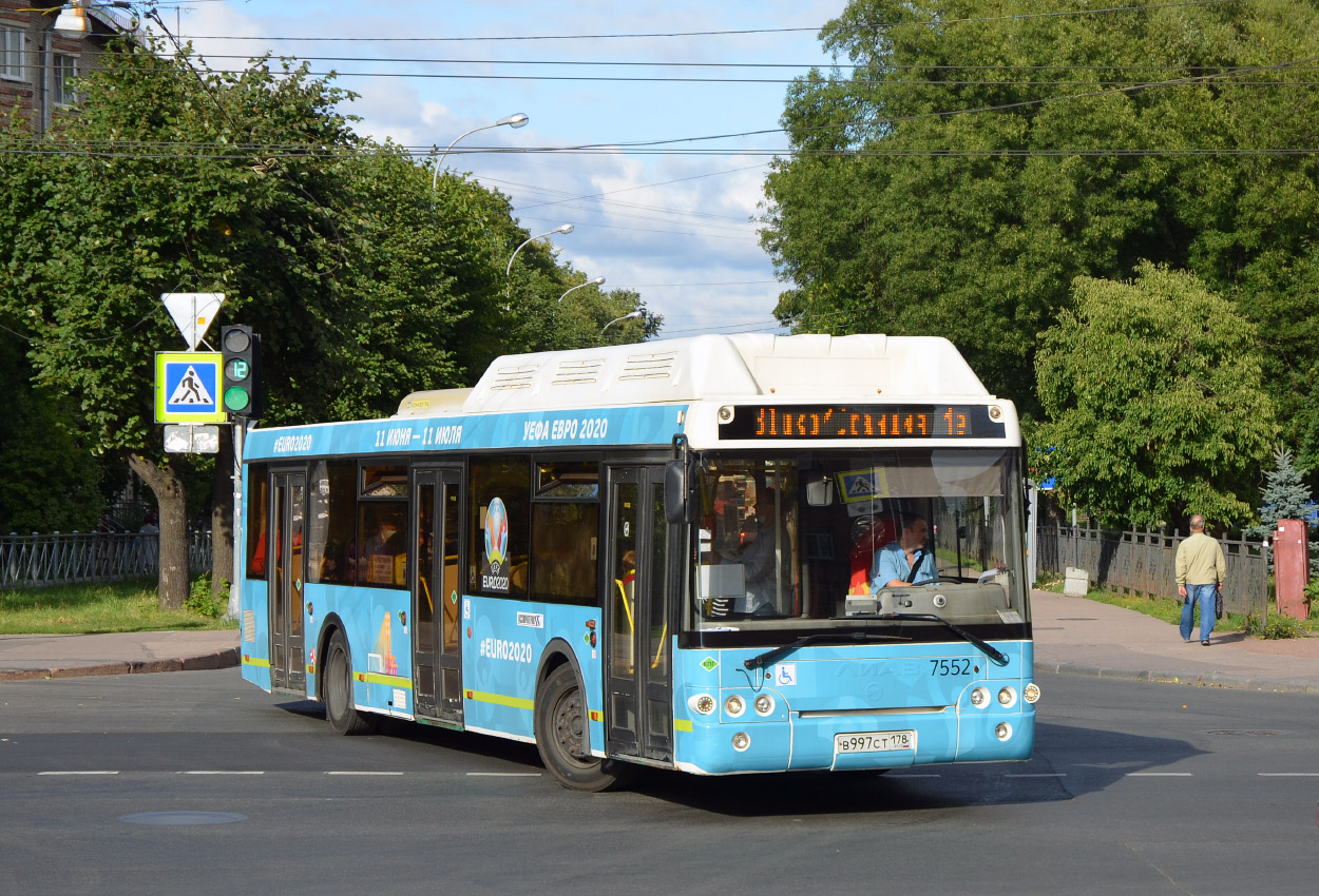 Sankt Petersburg, LiAZ-5292.71 Nr 7552