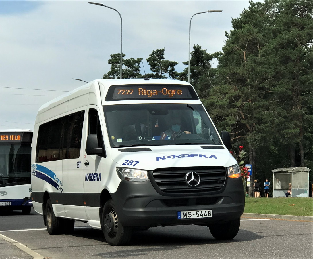 Латвия, Mercedes-Benz Sprinter W907 № 287