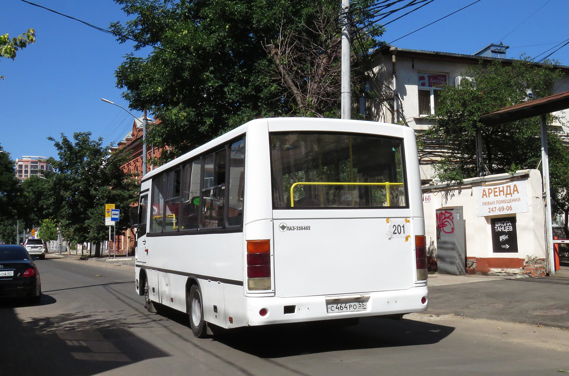 Краснодарский край, ПАЗ-320402-05 № С 464 РО 55