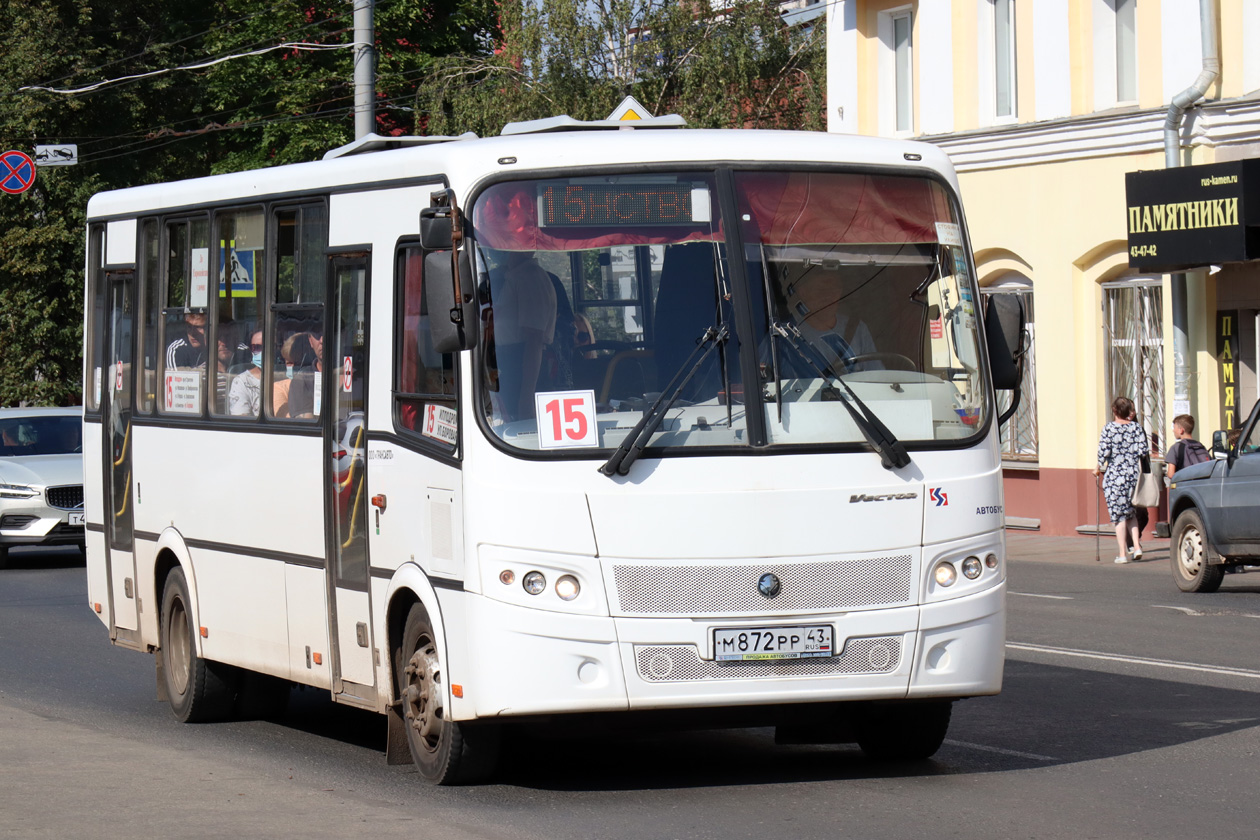 Кировская область, ПАЗ-320412-05 "Вектор" № М 872 РР 43