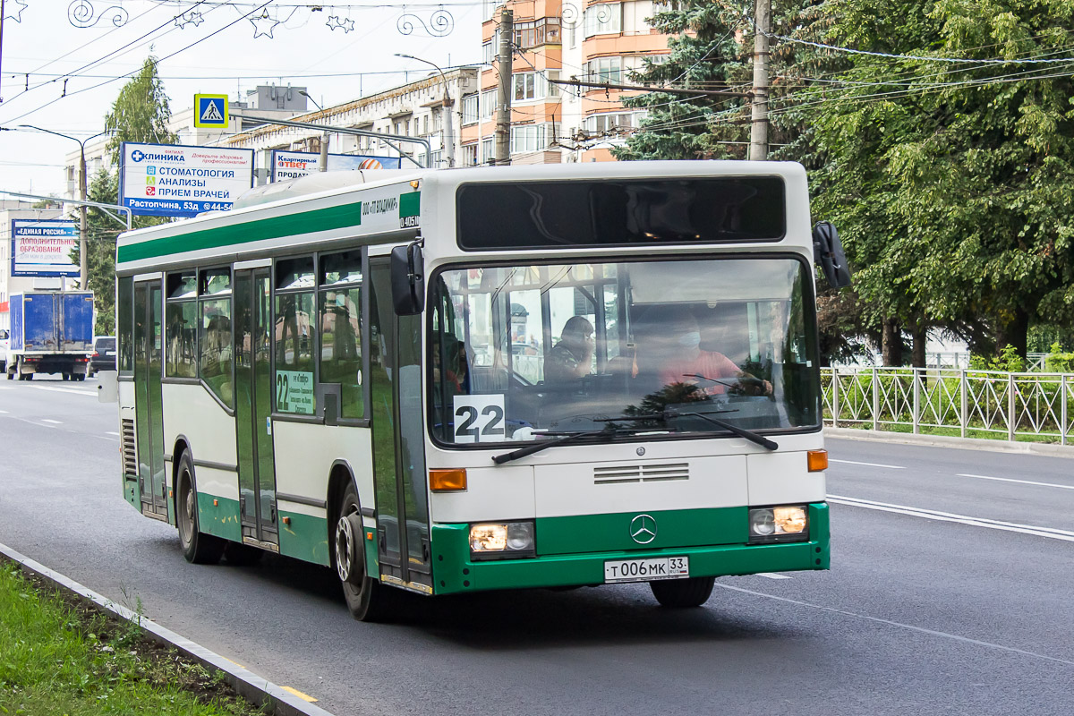 Vladimir region, Mercedes-Benz O405N2 № Т 006 МК 33