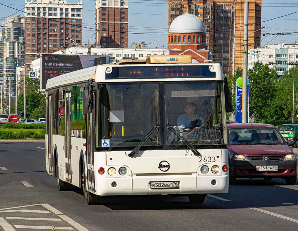 Санкт-Петербург, ЛиАЗ-5292.20 № 2633