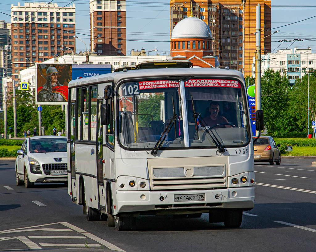 Санкт-Петербург, ПАЗ-320402-05 № n335