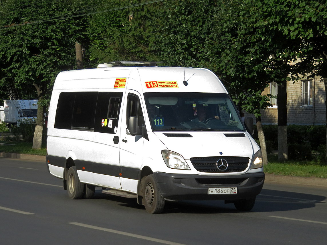 Чувашия, Луидор-22360C (MB Sprinter) № Е 185 ОР 21