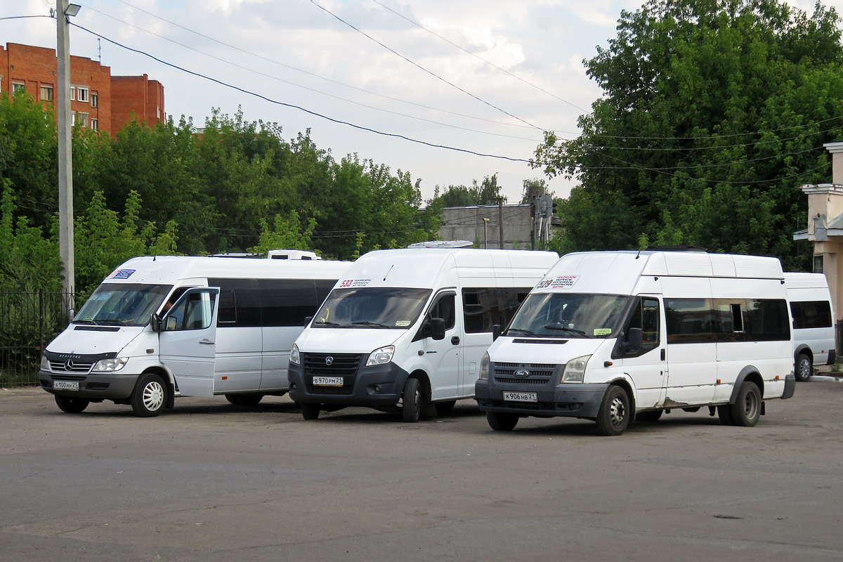 Chuvashia, Nizhegorodets-222708  (Ford Transit) # К 906 НВ 21