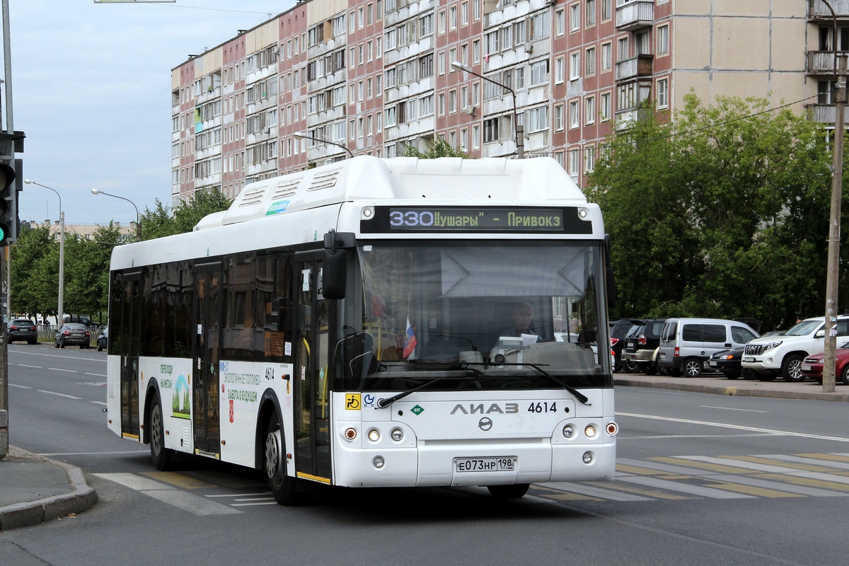 Санкт-Петербург, ЛиАЗ-5292.67 (CNG) № 4614