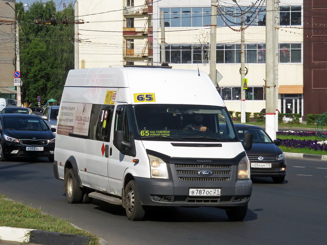 Чувашия, Имя-М-3006 (Z9S) (Ford Transit) № В 787 ОС 21