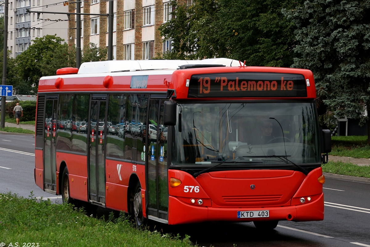 Литва, Scania OmniCity II № 576