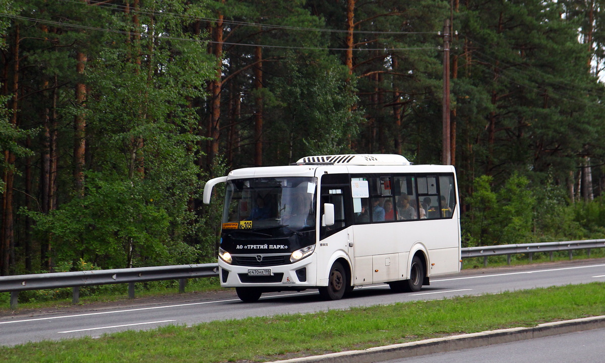 Санкт-Петербург, ПАЗ-320435-04 "Vector Next" № Е 470 НА 198