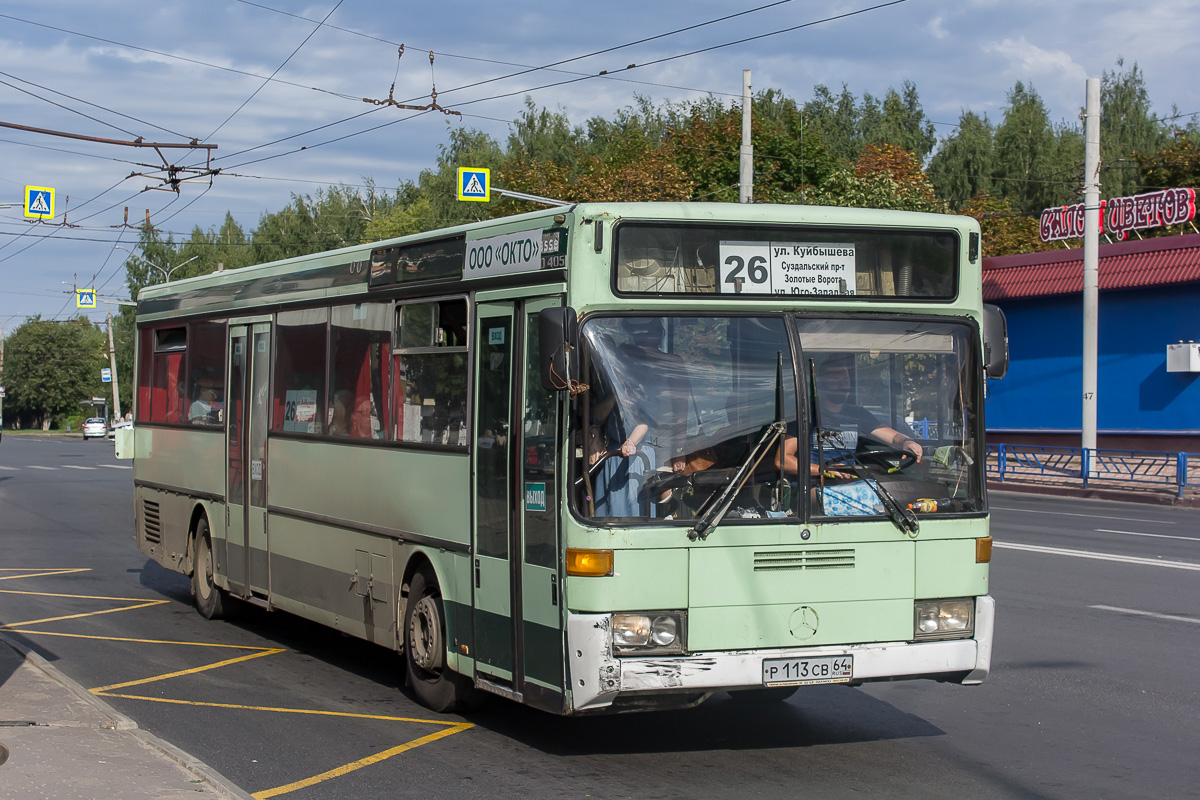 Vladimir region, Mercedes-Benz O405 Nr. Р 113 СВ 64