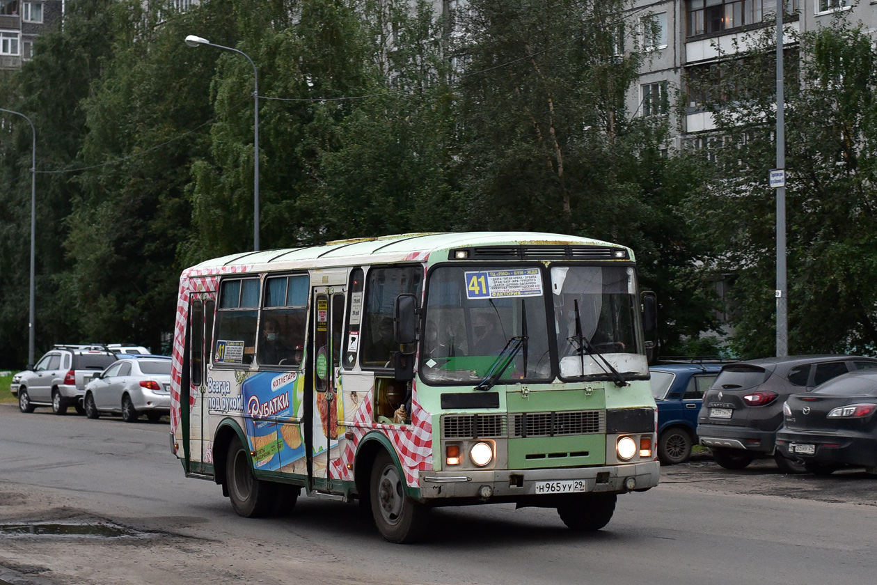 Архангельская область, ПАЗ-32054 № Н 965 УУ 29