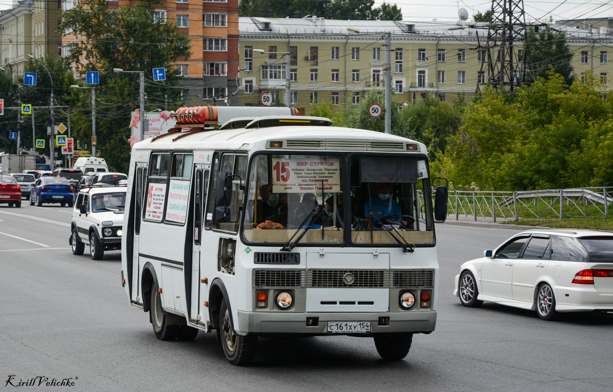 Новосибирская область, ПАЗ-32054 № С 161 ХУ 154