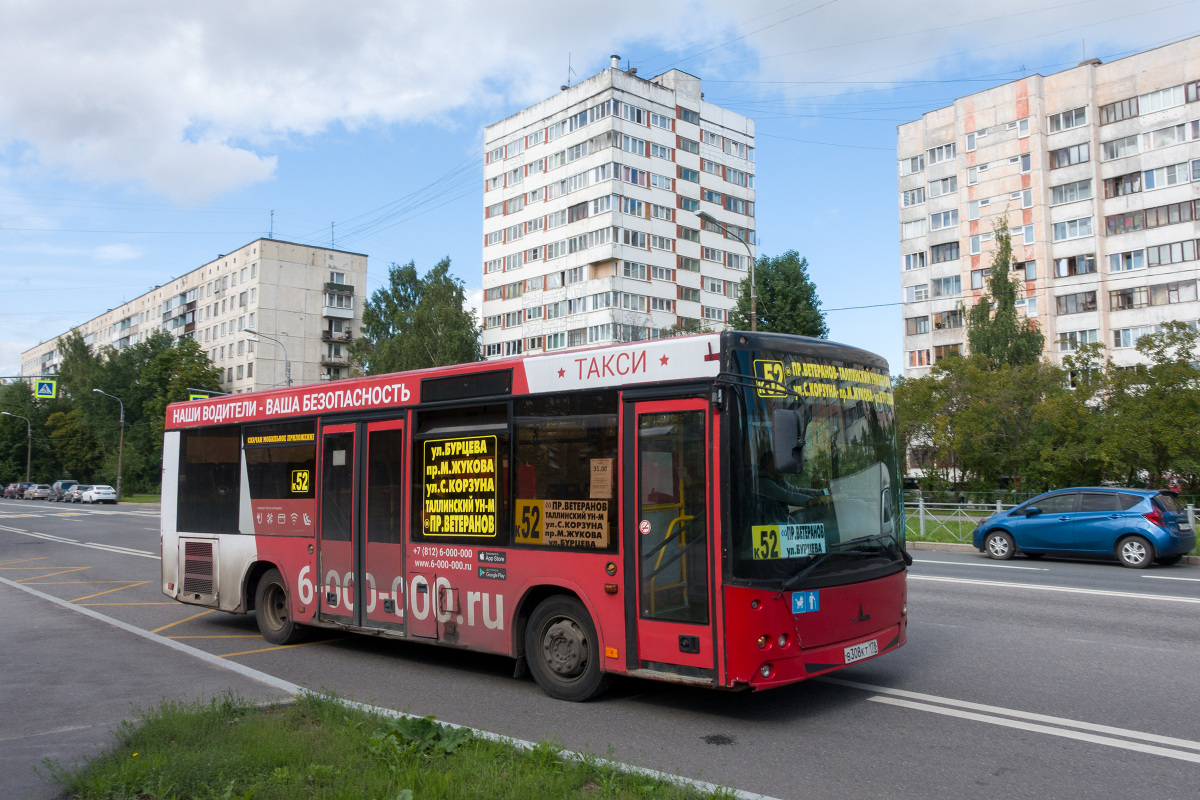 Санкт-Петербург, МАЗ-206.067 № В 308 КТ 178