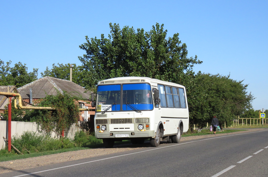 Krasnodar region, PAZ-32054 # У 840 РТ 161