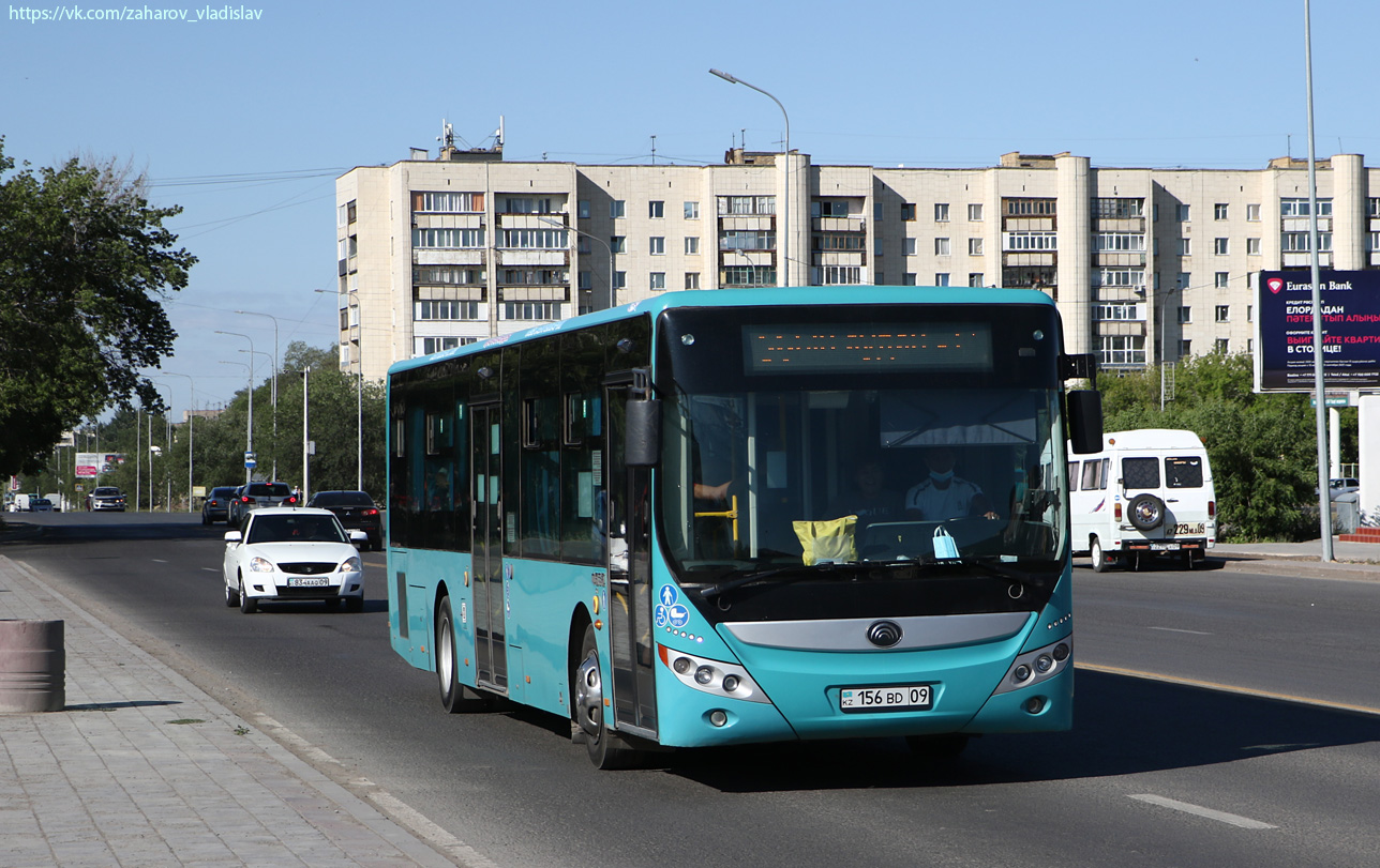 Карагандинская область, Yutong ZK6118HGA № 156 BD 09