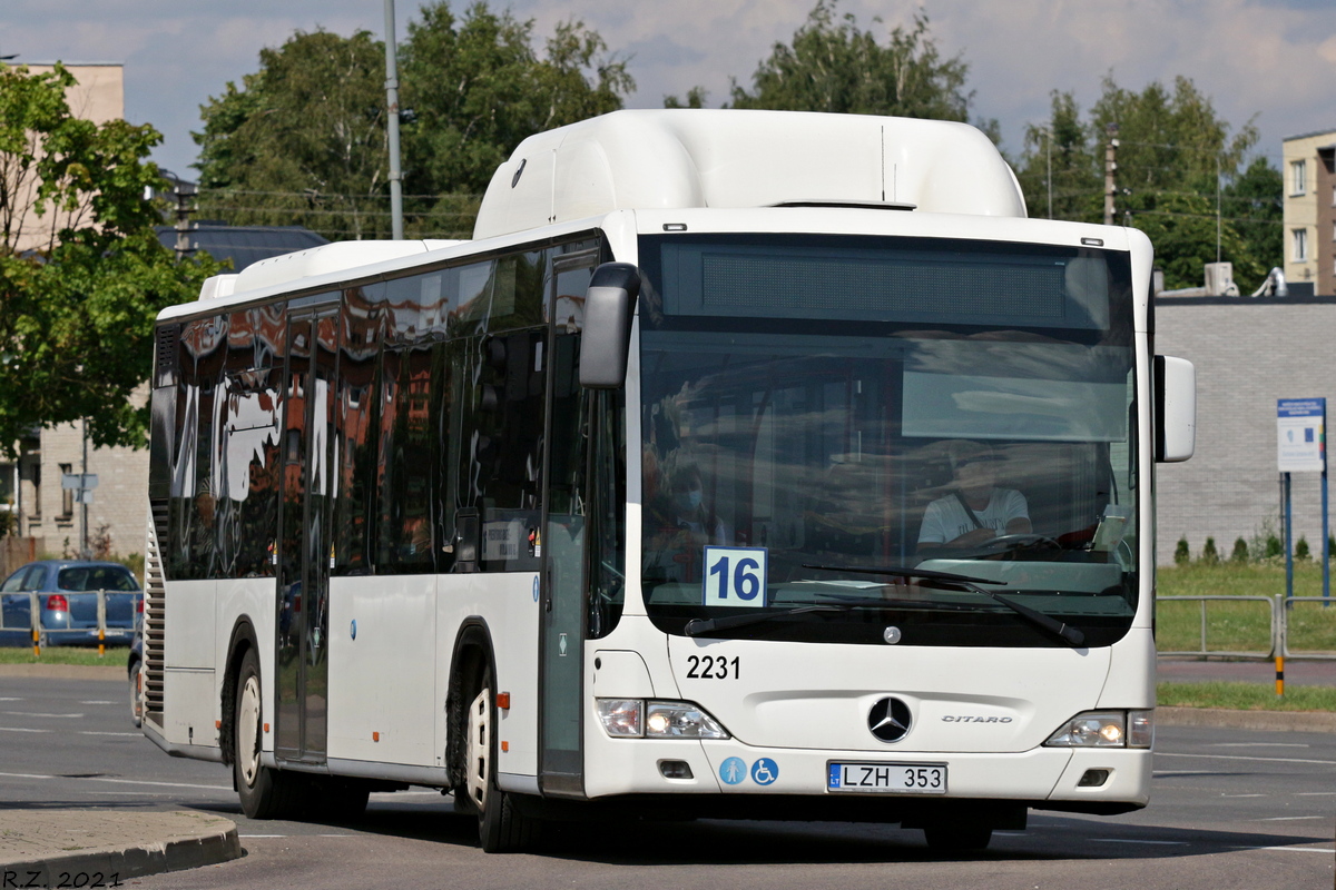 Lietuva, Mercedes-Benz O530 Citaro facelift CNG № 2231