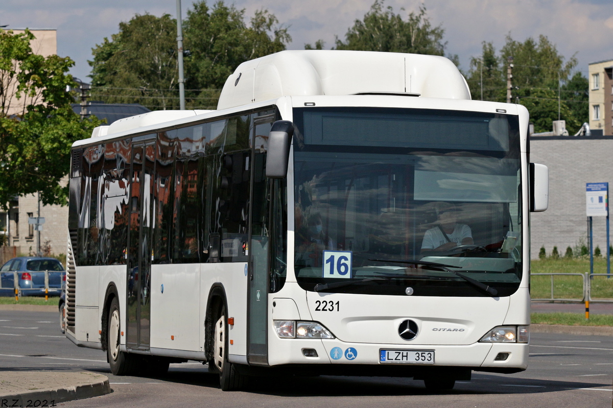 Литва, Mercedes-Benz O530 Citaro facelift CNG № 2231