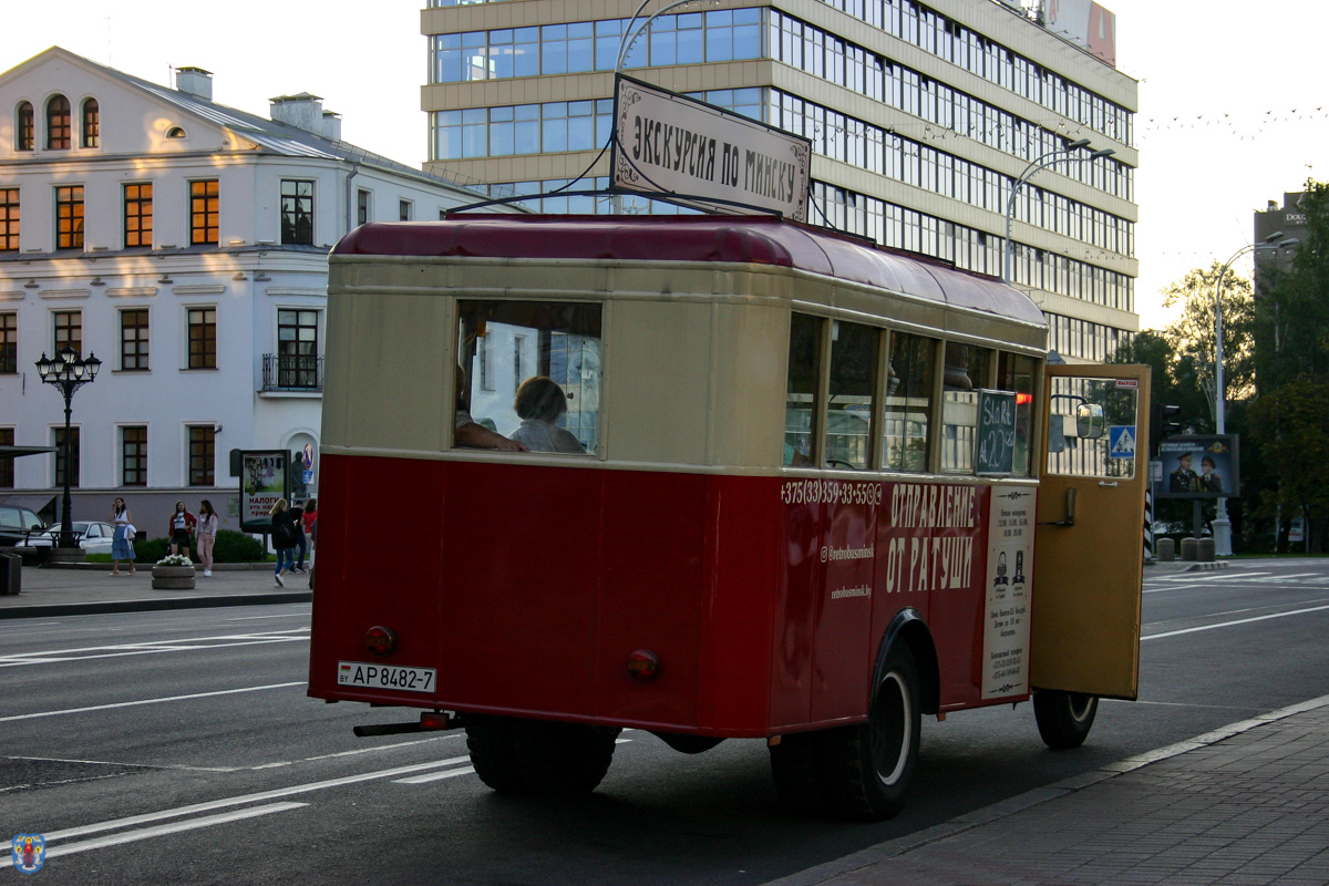 Минск, ЗиС-8 (реплика) № АР 8482-7 Минск, ЗиС-8 (реплика) № АР 8482-7