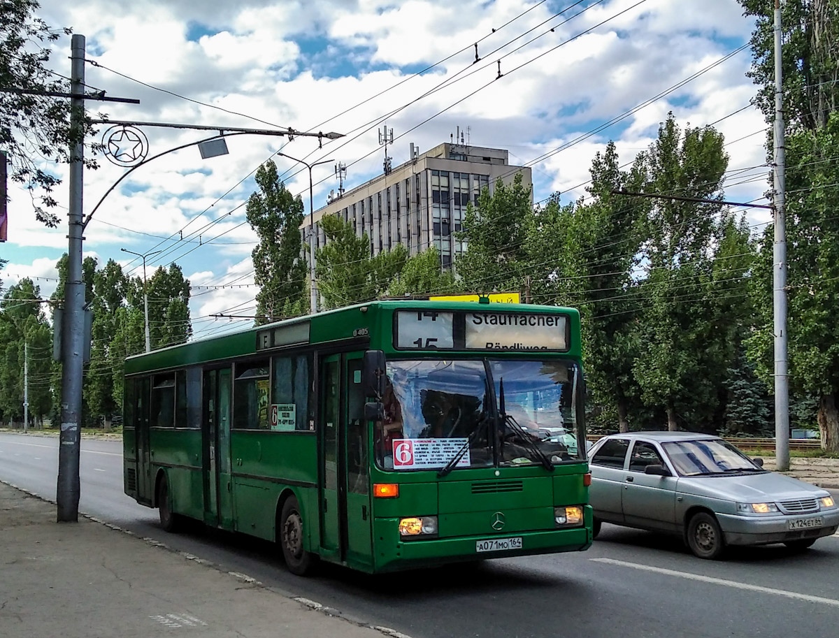 Саратовская область, Mercedes-Benz O405 № А 071 МО 164