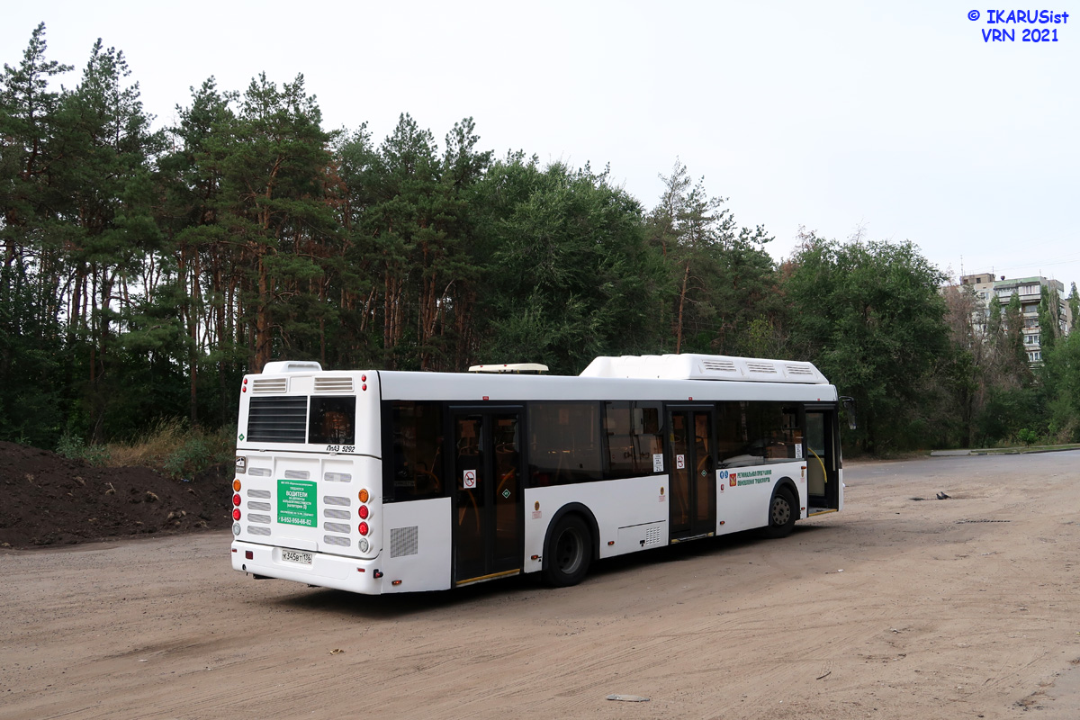 Воронежская область, ЛиАЗ-5292.67 (CNG) № К 345 ВТ 136