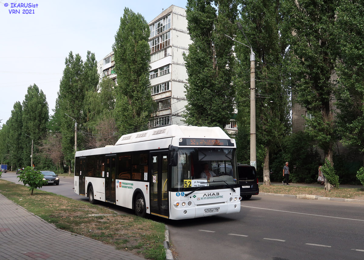 Воронежская область, ЛиАЗ-5292.67 (CNG) № К 345 ВТ 136