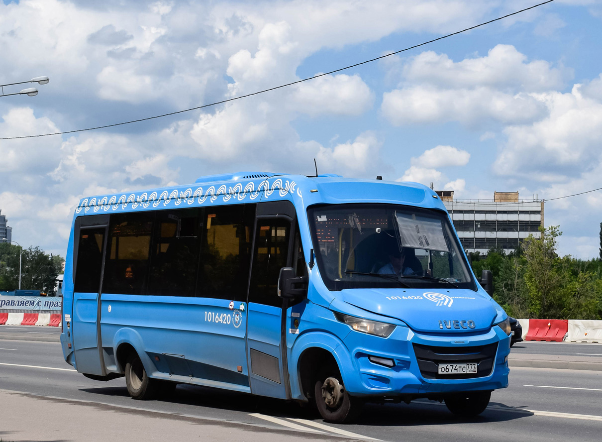 Москва, Нижегородец-VSN700 (IVECO) № 1016420