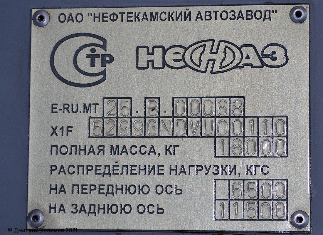 Тамбовская область, НефАЗ-5299-30-31 № О 723 СМ 68