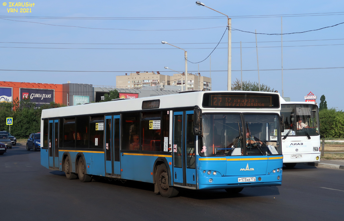 Воронежская область, МАЗ-107.466 № Р 173 АВ 136