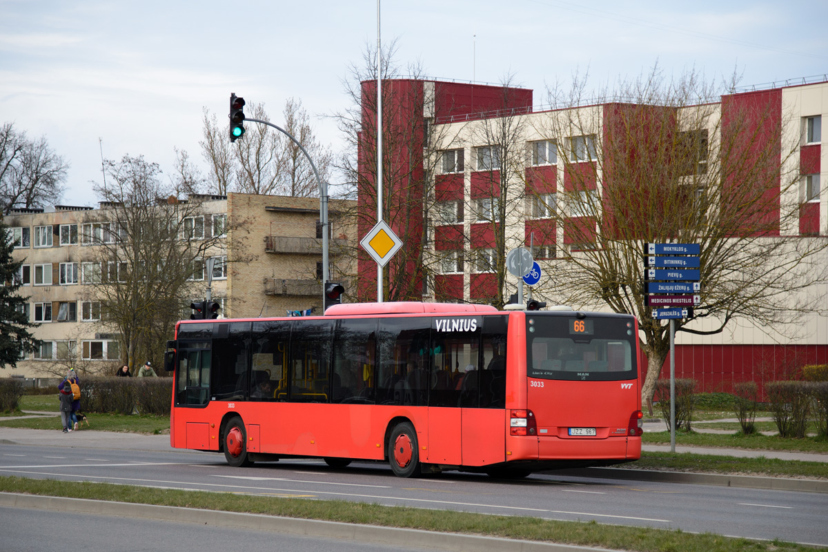 Литва, MAN A21 Lion's City NL273 № 3033