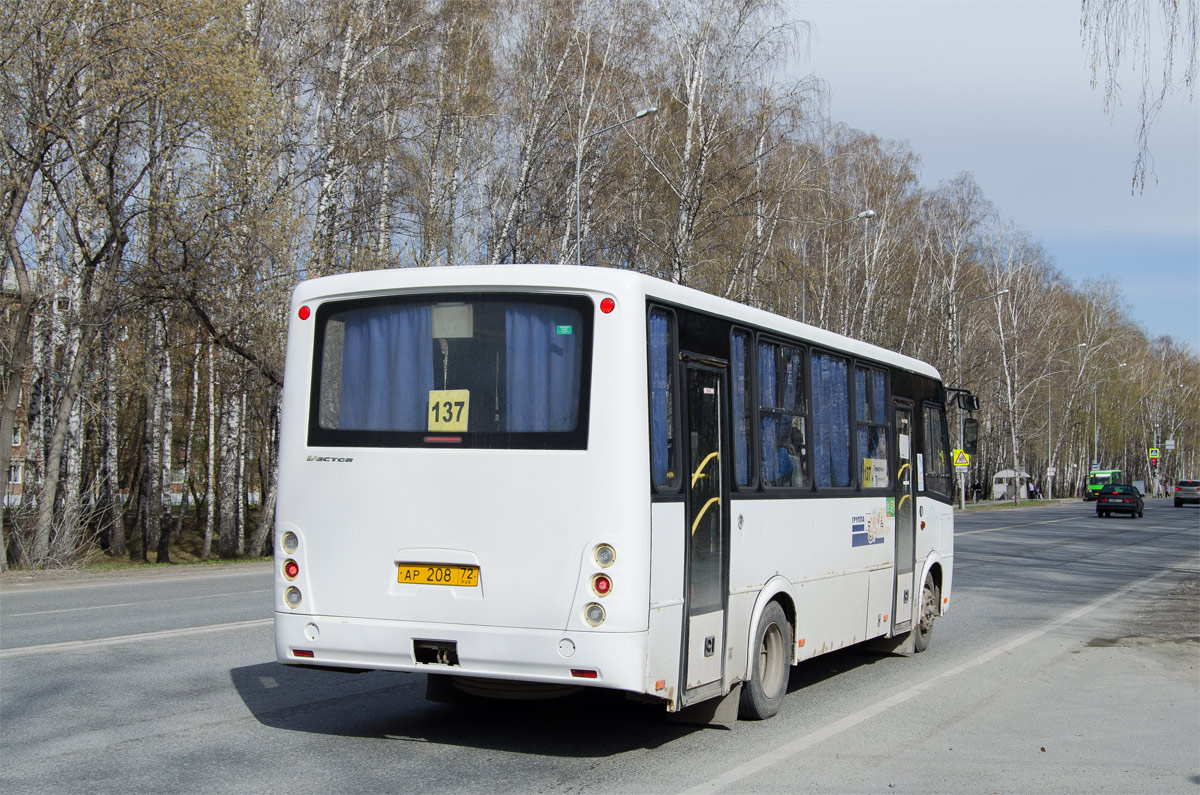 Тюменская область, ПАЗ-320412-05 "Вектор" № АР 208 72