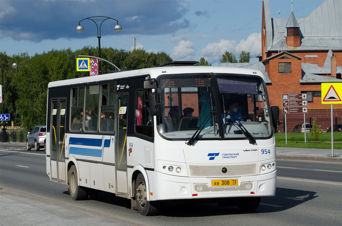 Тюменская область, ПАЗ-320414-04 "Вектор" (1-2) № 954