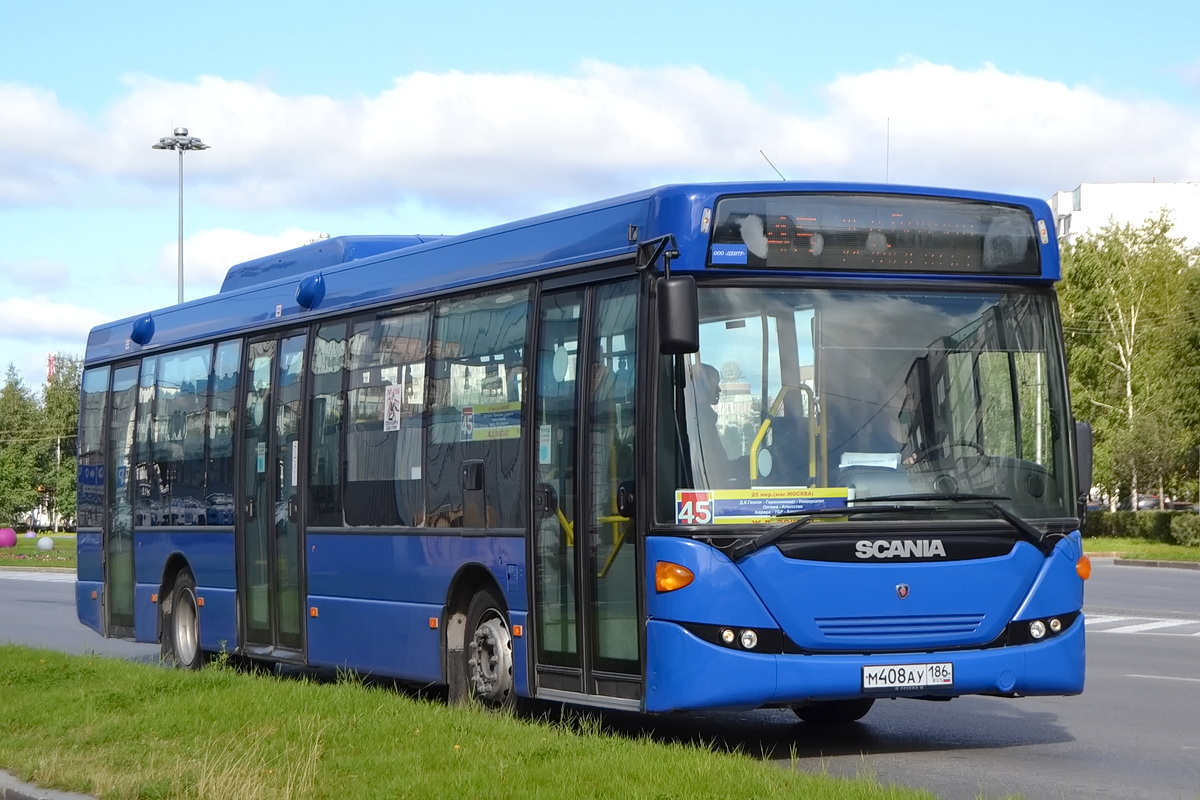 Ханты-Мансийский АО, Scania OmniLink II (Скания-Питер) № М 408 АУ 186